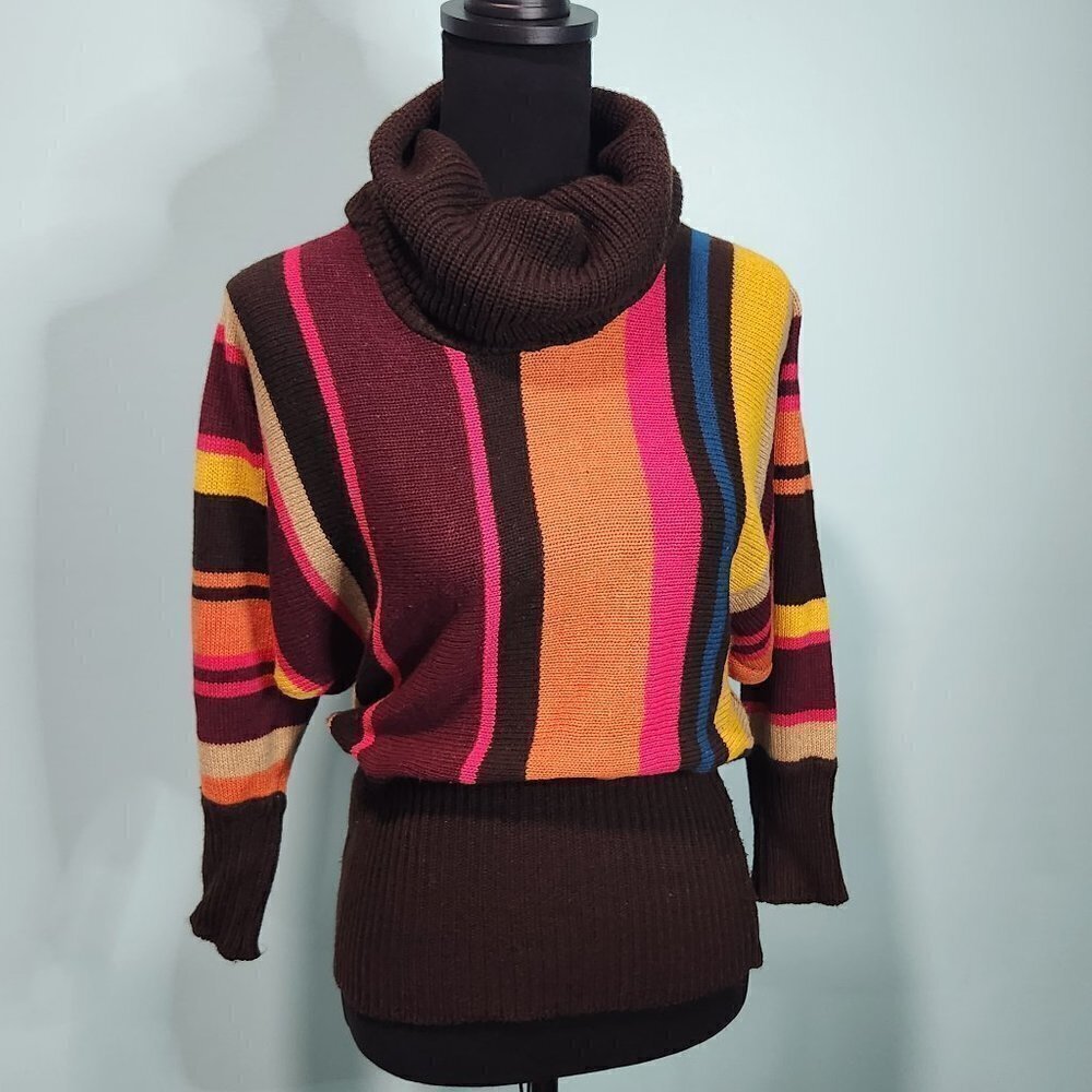 De Rotchild Striped Turtleneck Sweater
Lot F